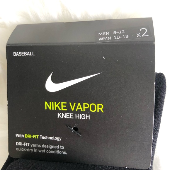 Nike Vapor Dri-Fit unisex socks NWT- 2 pair - Picture 3 of 4